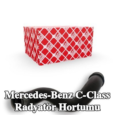 FEBI BILSTEIN Radyatör Hortumu Alt Sağ, hızlı bağlantı elemanlı — Mercedes-Benz C-Class