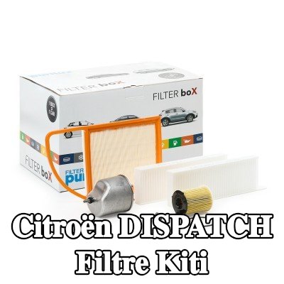 PURFLUX Filtre kiti — Citroën Dispatch