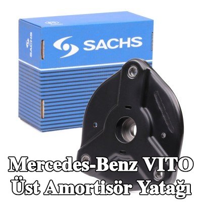 SACHS Üst amortisör yatağı Ön Aks Sol, Ön Aks Sağ, bilyalı rulman içermez — Mercedes-Benz Vito