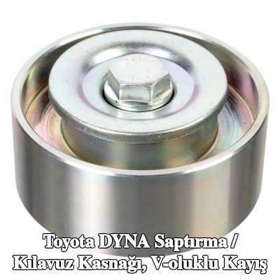FEBI BILSTEIN Saptırma / kılavuz kasnağı, V-ribbed belt Outer Diameter: 70mm, vida ile — Toyota Dyna