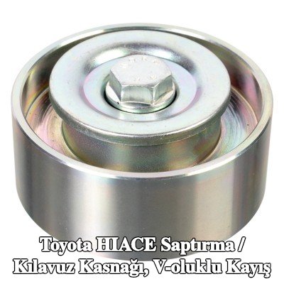 FEBI BILSTEIN Saptırma / kılavuz kasnağı, V-ribbed belt Outer Diameter: 70mm, vida ile — 2012 Toyota Hiace