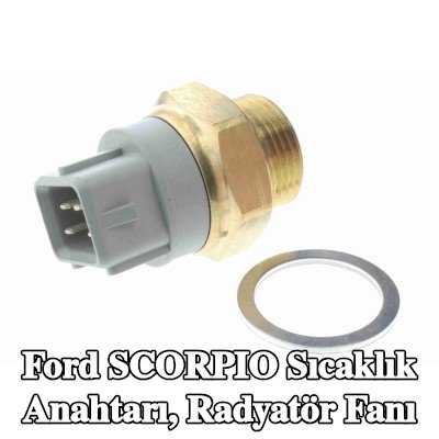 VEMO Sıcaklık Anahtarı, conta halkalı radyatör fanı, Orijinal VEMO Kalitesi — Ford Scorpio