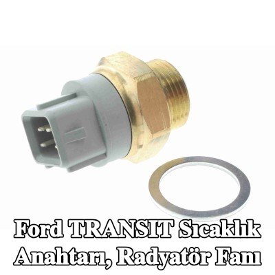 VEMO Sıcaklık Anahtarı, conta halkalı radyatör fanı, Orijinal VEMO Kalitesi — Ford Transit