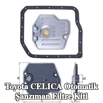 MAHLE Conta/sızdırmazlık elemanı içeren otomatik şanzıman filtre kiti — Toyota Celica
