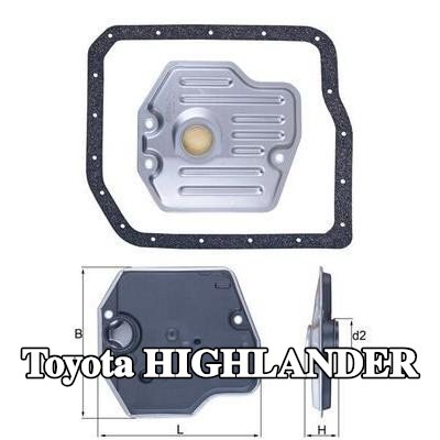 MAHLE مجموعة مرشح ناقل الحركة الأوتوماتيكي مع حشية/سداد — 2000 Toyota Highlander