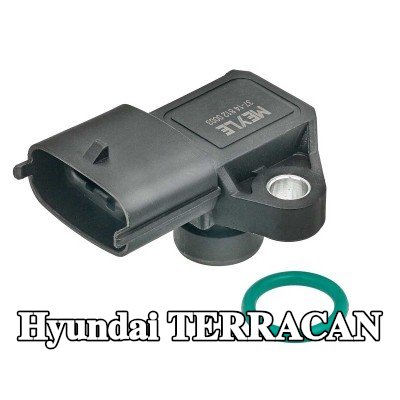 MEYLE مستشعر ضغط مشعب السحب مع حلقة مانعة للتسرب — Hyundai Terracan