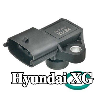 MEYLE مستشعر ضغط مشعب السحب مع حلقة مانعة للتسرب — Hyundai Xg