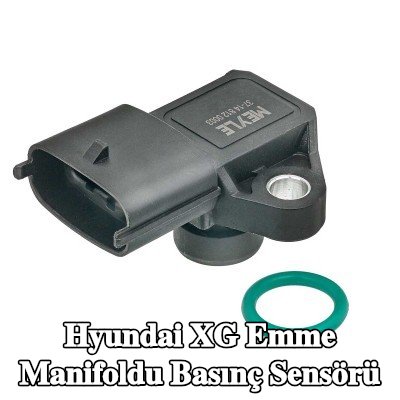 MEYLE Sızdırmazlık halkası ile emme manifoldu basınç sensörü — Hyundai Xg