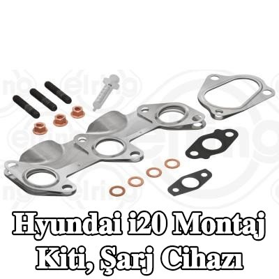 ELRING Montaj Kiti, conta/sızdırmazlık elemanları ile şarj cihazı, cıvata/vida ile — 2013 Hyundai i20
