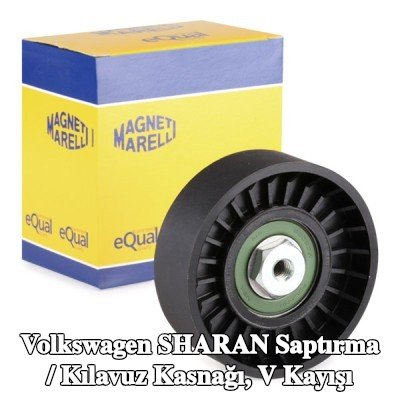 MAGNETI MARELLI Saptırma / Kılavuz Kasnağı, V kayışı — 2000 Volkswagen Sharan