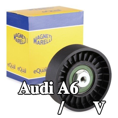 MAGNETI MARELLI بكرة انحراف/توجيه، حزام V — 1997 Audi A6