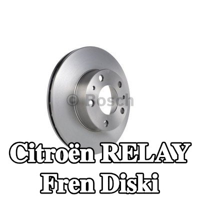 BOSCH Fren diski Dış Çap: 280mm, Havalandırmalı, içten havalandırmalı, Yağlanmış, cıvata/vida ile — 2000 Citroën Relay