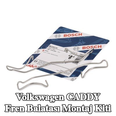BOSCH Fren balatası montaj kiti — 2012 Volkswagen Caddy