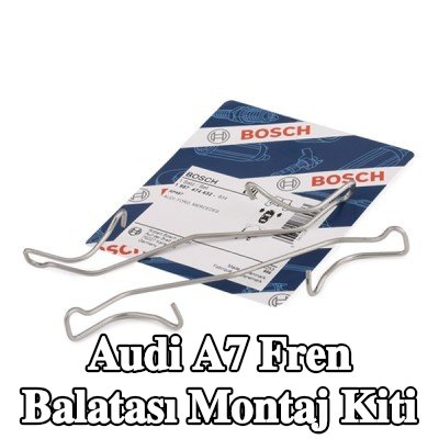 BOSCH Fren balatası montaj kiti — Audi A7