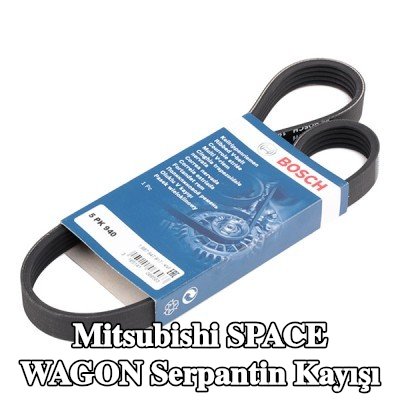 BOSCH Serpantin kayışı 940mm, Number of ribs: 5 — Mitsubishi Space Wagon