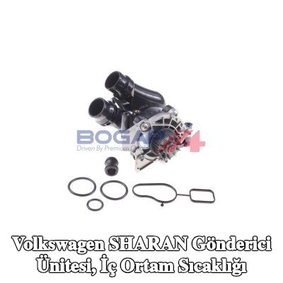 BOGAP Gönderici ünitesi, iç ortam sıcaklığı — 2012 Volkswagen Sharan