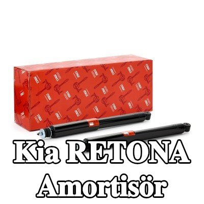 TRW Amortisör TWIN, Arka Aks, Gaz Basıncı, Teleskopik Amortisör — Kia Retona