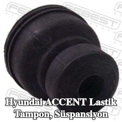 FEBEST Lastik tampon, ön aks süspansiyonu — 1997 Hyundai Accent