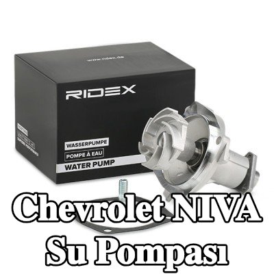 RIDEX Conta/sızdırmazlık elemanlı su pompası — Chevrolet Niva