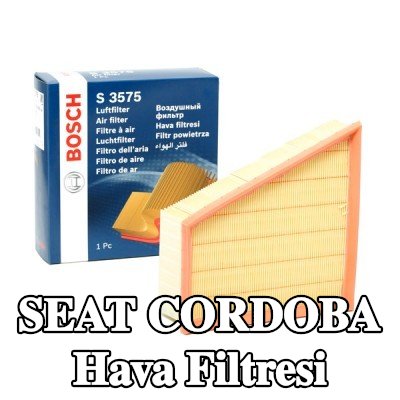 BOSCH Hava filtresi — SEAT Cordoba
