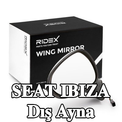RIDEX Sol yan ayna, Elektrikli — SEAT Ibiza