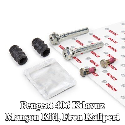 BOSCH Kılavuz manşon kiti, fren kaliperi — Peugeot 406