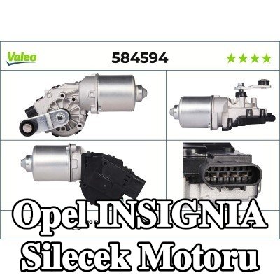 VALEO Silecek motoru Ön, 12V — Opel Insignia