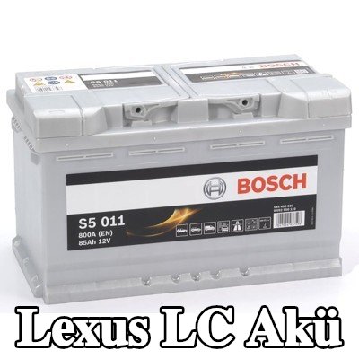 BOSCH Akü S5, 011 — 2016 Lexus Lc