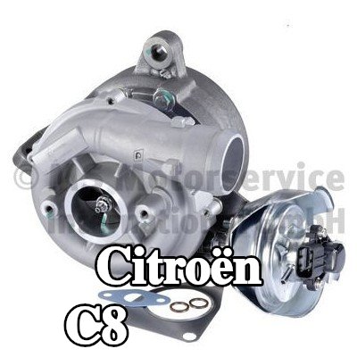 PIERBURG الشاحن التوربيني مع الحشيات/الأختام — Citroën C8