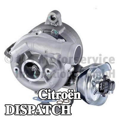 PIERBURG الشاحن التوربيني مع الحشيات/الأختام — 2012 Citroën Dispatch