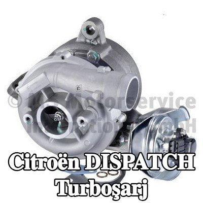 PIERBURG Contalı/sızdırmazlık elemanlı turboşarj — 2012 Citroën Dispatch