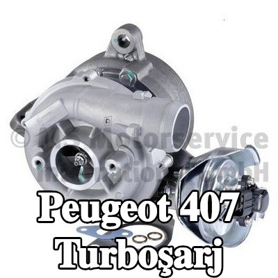 PIERBURG Contalı/sızdırmazlık elemanlı turboşarj — Peugeot 407