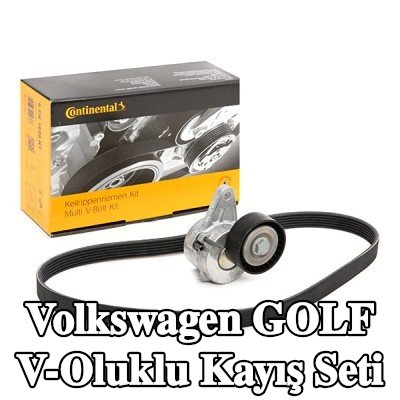 CONTITECH V-Oluklu Kayış Seti — Volkswagen Golf