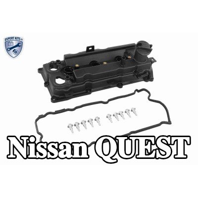 ACKOJA غطاء الكرسي الهزاز الأيسر, مع حشية غطاء الصمام, مع صمام تنفيس — Nissan Quest
