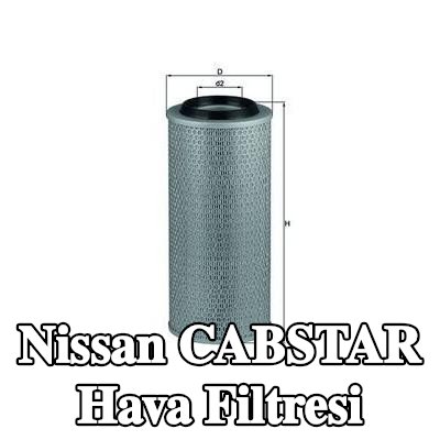 MAHLE Hava filtresi — 1990 Nissan Cabstar