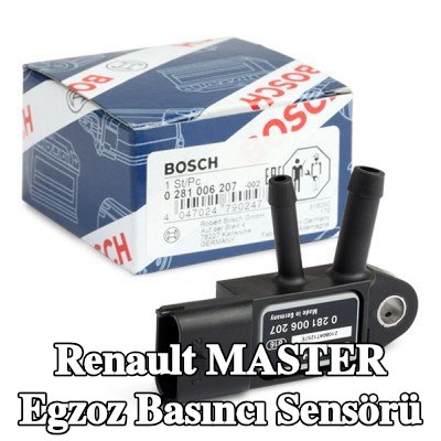 BOSCH Egzoz basıncı sensörü — 2016 Renault Master