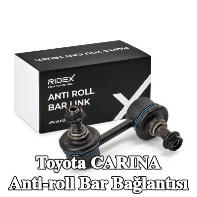 RIDEX Ön aks sol anti-roll bar bağlantısı, 71mm, Çelik — Toyota Carina