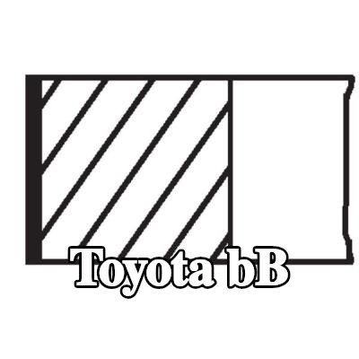 MAHLE مجموعة حلقات المكبس — 2000 Toyota bB
