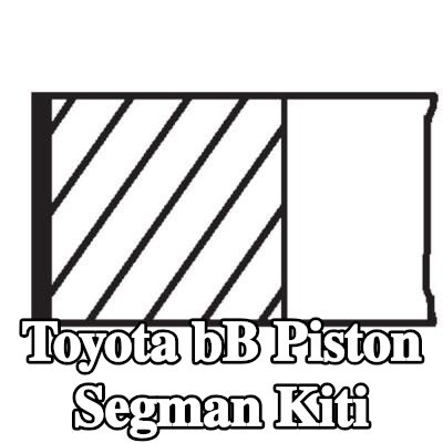 MAHLE Piston Segman Kiti — 2002 Toyota bB