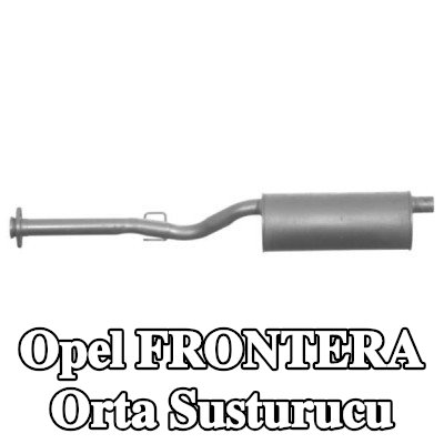 VEGAZ Orta susturucu 1300mm — 1997 Opel Frontera