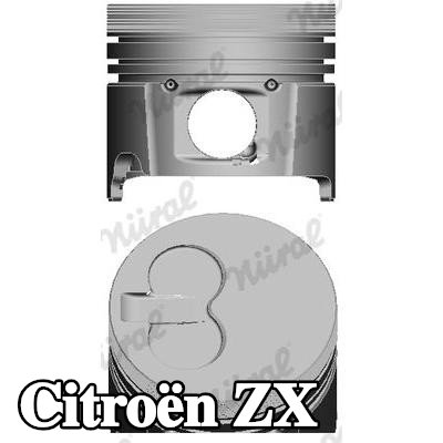 NÜRAL مكبس مزود بحامل حلقات المكبس — 1998 Citroën Zx