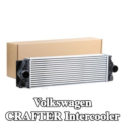 RIDEX Alüminyum Aralı soğutucu, Plastik — 2010 Volkswagen Crafter