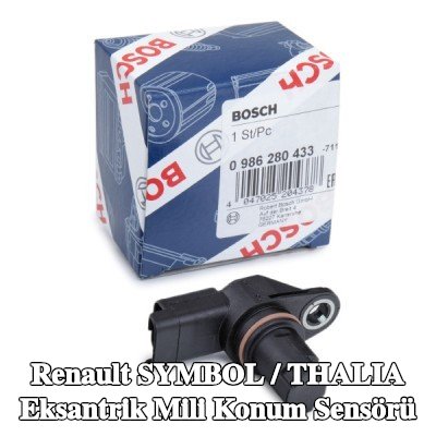 BOSCH Eksantrik mili konum sensörü — 2012 Renault Symbol / Thalia