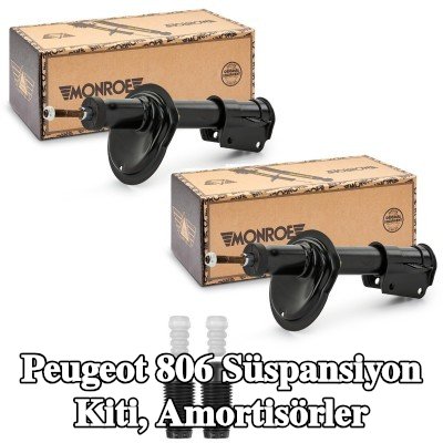 MONROE Süspansiyon kiti, amortisörler — Peugeot 806