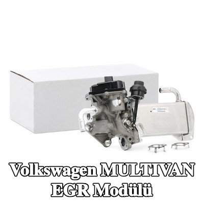 VALEO EGR soğutuculu EGR Modülü, conta/sızdırmazlık elemanları ile, EGR valfli, vakum baypaslı, kelepçe olmadan, ORIGINAL PART — 2012 Volkswagen Multivan