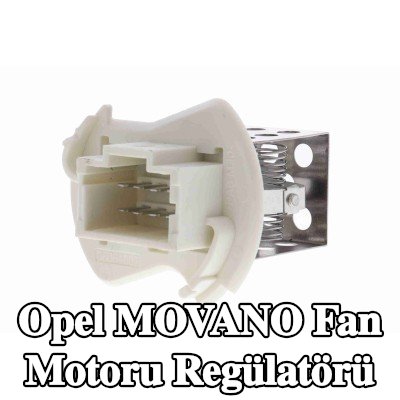 VEMO FAN motoru regülatörü Orijinal VEMO Kalitesi — Opel Movano