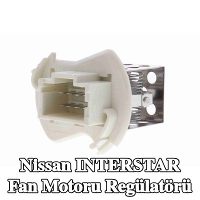 VEMO FAN motoru regülatörü Orijinal VEMO Kalitesi — Nissan Interstar