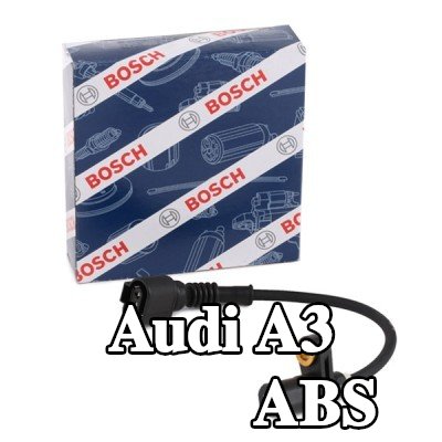 BOSCH مستشعر ABS للمحور الخلفي, مع كابل — 2002 Audi A3