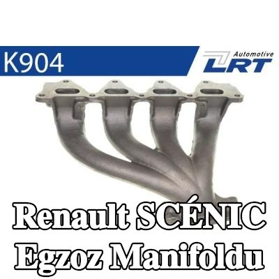 LRT Montaj parçaları ile egzoz manifoldu — 2002 Renault Scénic
