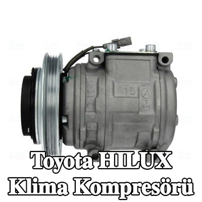 NISSENS PAG kompresör yağı içeren klima kompresörü, manyetik kavrama ile — 2000 Toyota Hilux